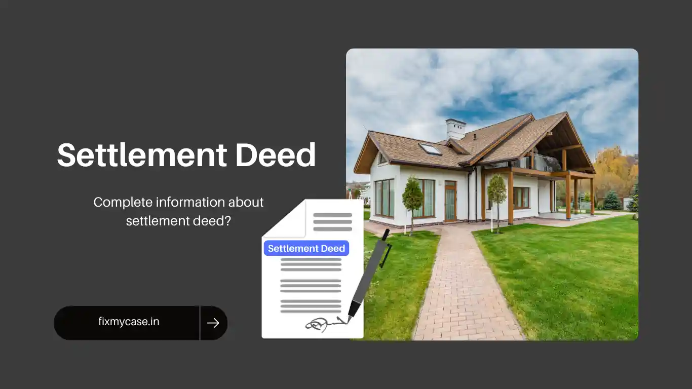 settlement deed