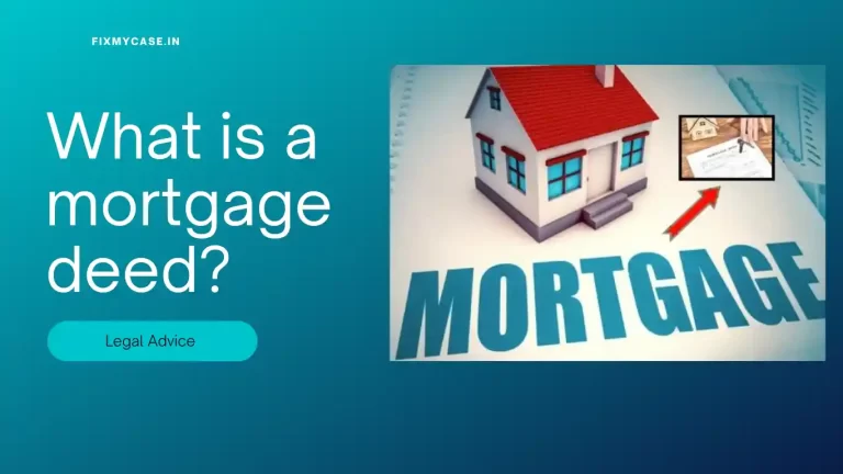 mortgage deed