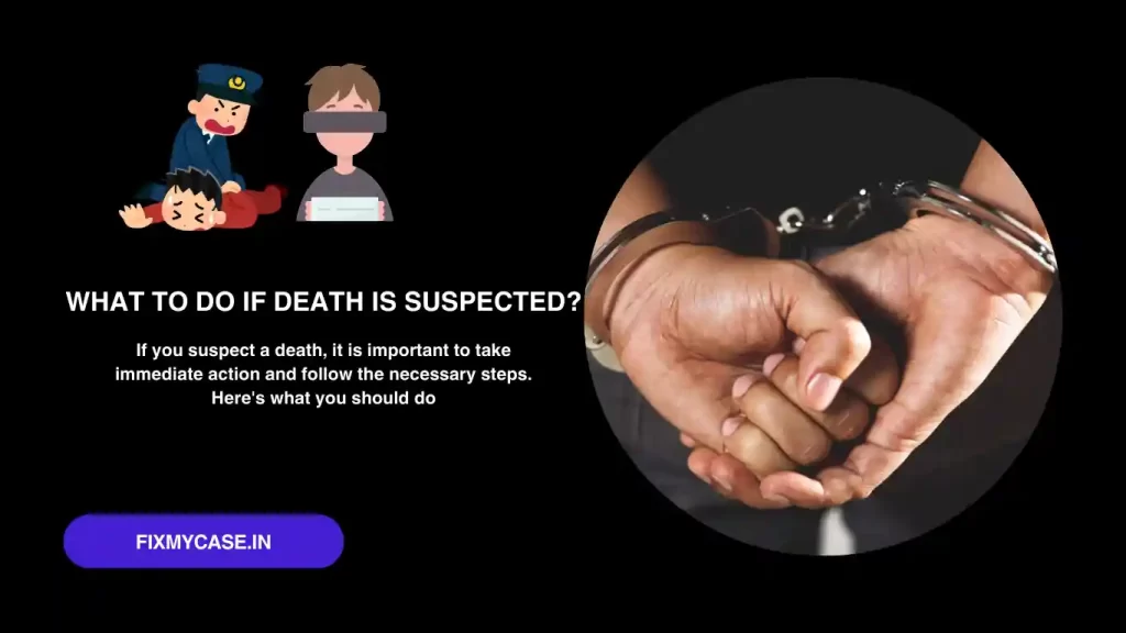 What to do if death is suspected