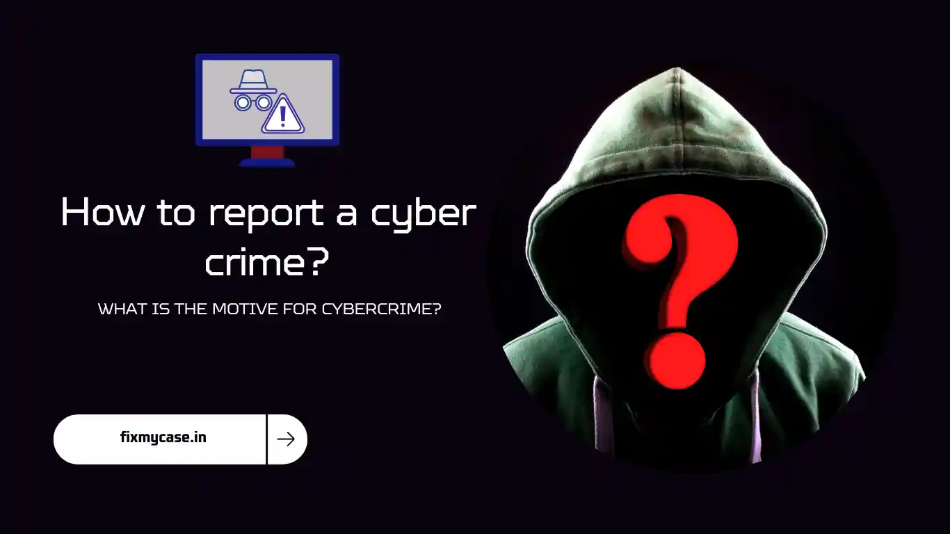 How to report a cyber crime