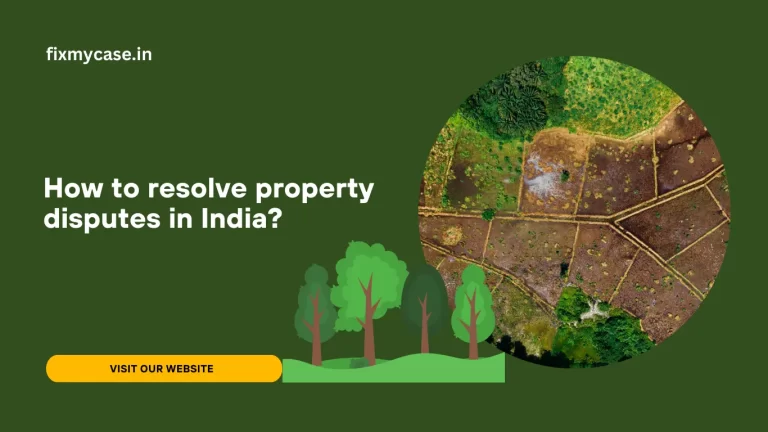 Property disputes in India