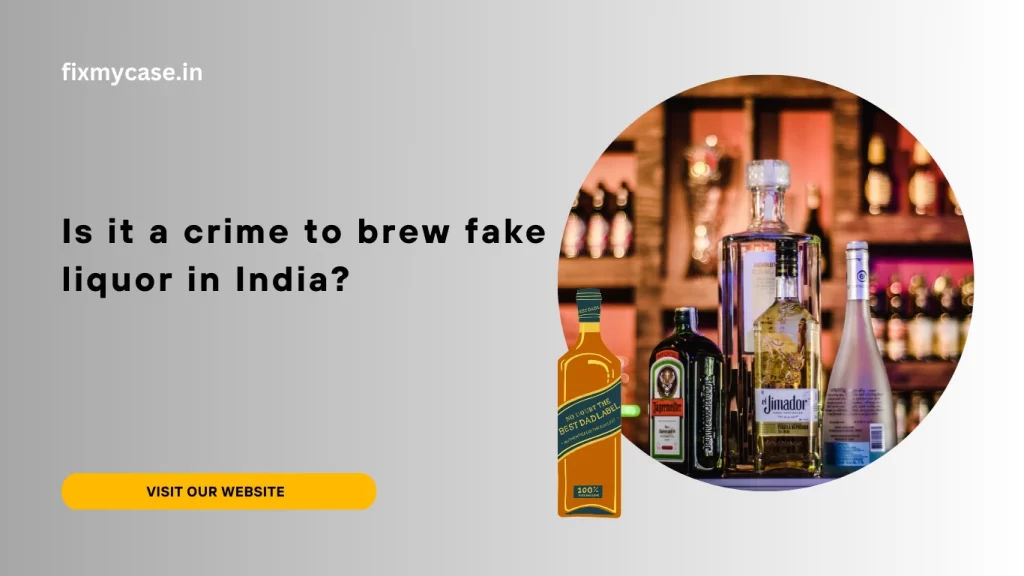 fake liquor in India