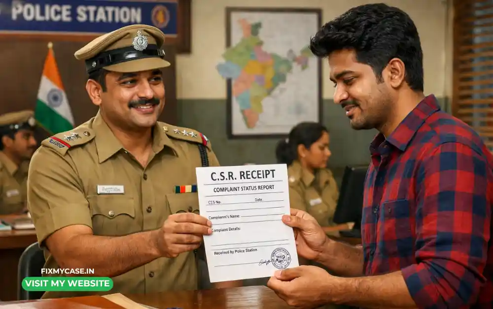 காவல் நிலையத்தில் வழங்கப்படும் சிஎஸ்ஆர்-இன் முக்கியத்துவம் என்ன?